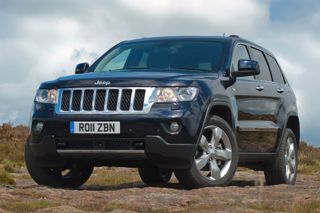 2011 Jeep Grand Cherokee UK front