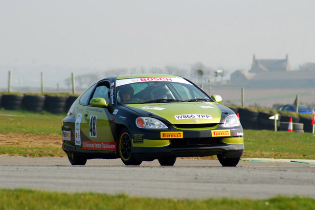 Oaktec Honda Insight Hybrid Rally Car