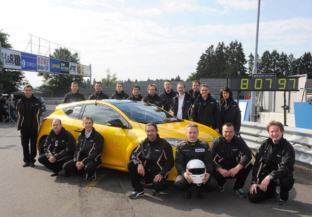 renault megane renaultsport 265 trophy team