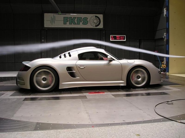 2012 RUF CTR3 Wind tunnel