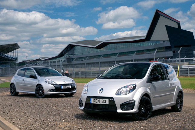 Twingo Renaultsport 133 Silverstone GP and Clio Renaultsport 200 Silverstone GP  Renault