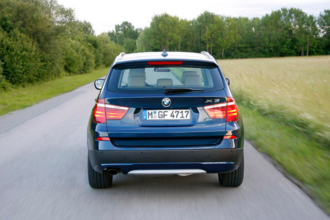 2012 BMW X3 Rear