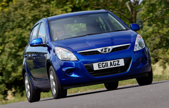 2012 Hyundai i20 Blue Front