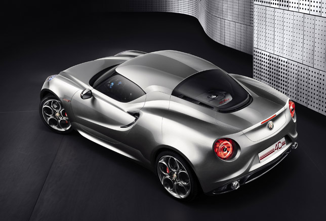 Alfa 4C Concept RearSide