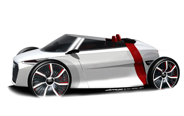 Audi Urban Concept Spyder Side