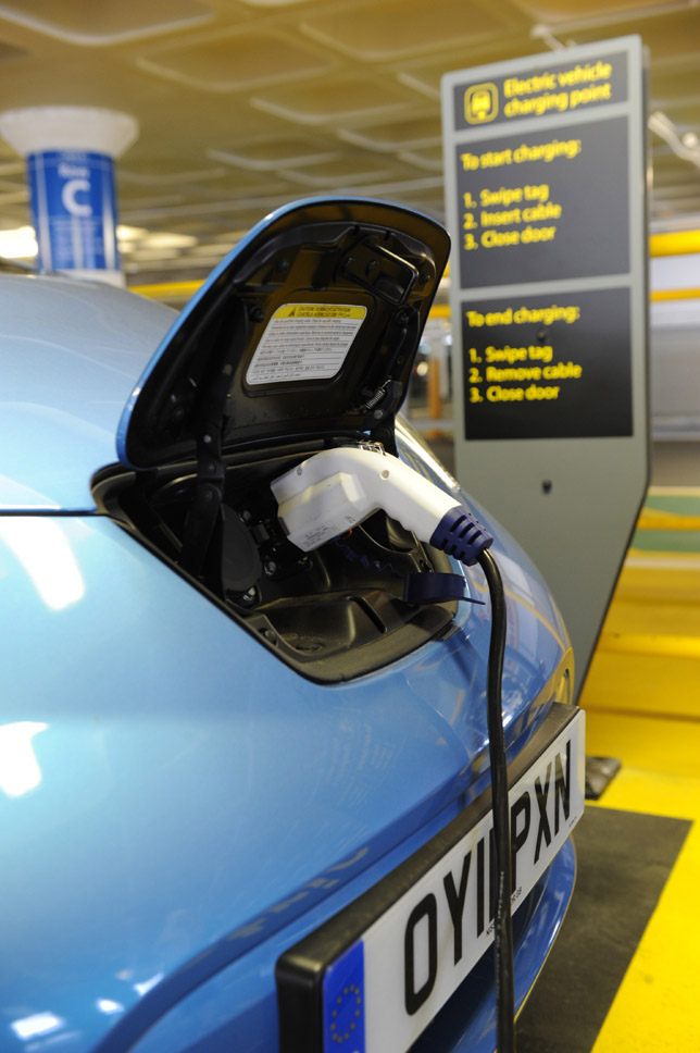 Twin charging points in Lincoln Plug