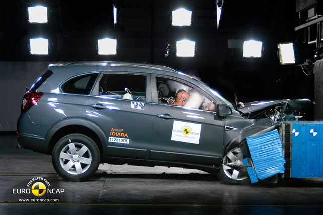 2011 Chevrolet Captiva crash