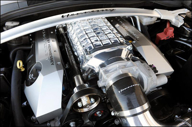 Hennessey 20th Anniversary HPE650 Supercharged Camaro Engine