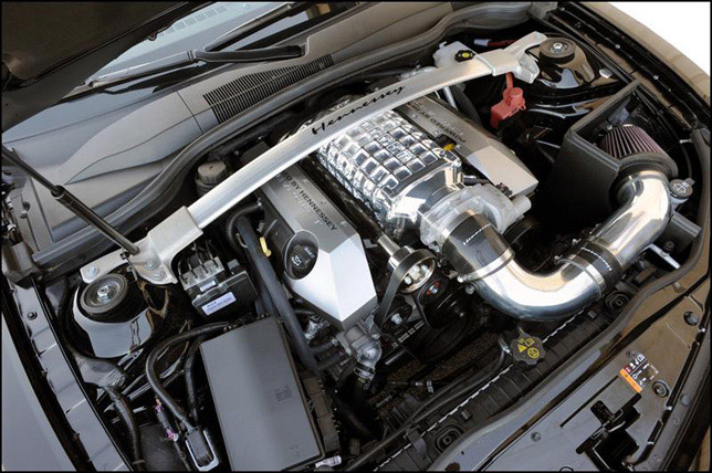 Hennessey 20th Anniversary HPE650 Supercharged Camaro Engine
