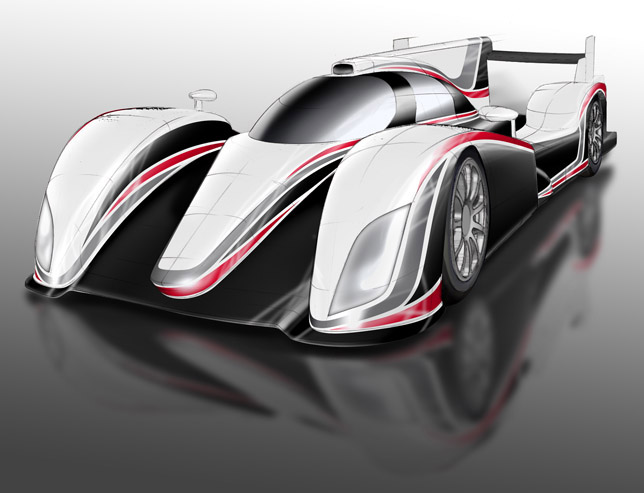 Toyota LMP1 Hybrid Sports Car