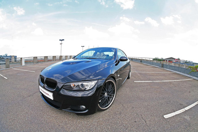 MR Car Design BMW 335i Black Scorpion