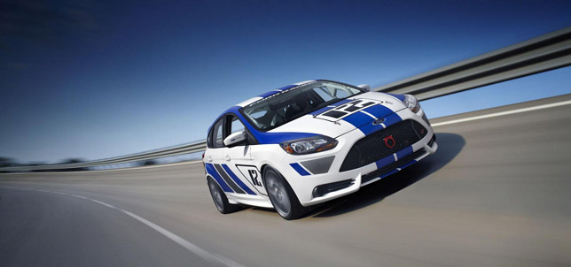 2012 Ford Focus ST-R Race Car - Front Angle