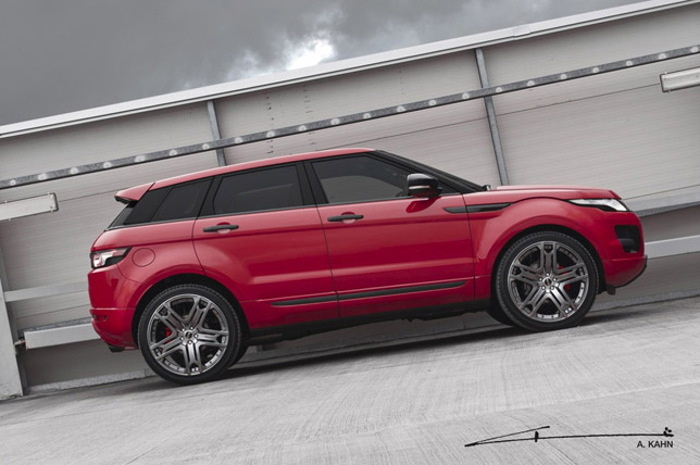 2012 Kahn Range Rover Evoque Red