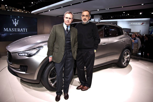 Maserati Kubang SUV Concept at 2012 NAIAS