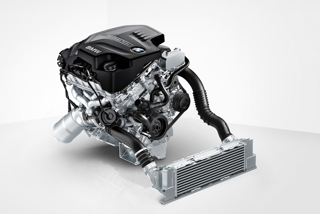 BMW 4-cylinder petrol engine with TwinPower Turbo 