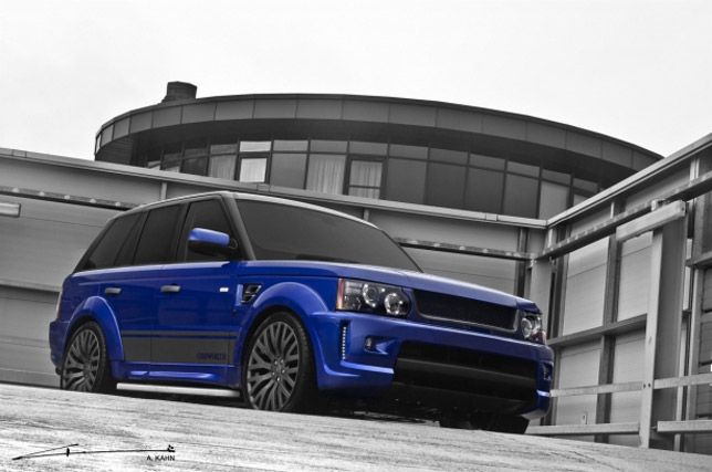 Kahn Imperial Blue Cosworth Range Rover