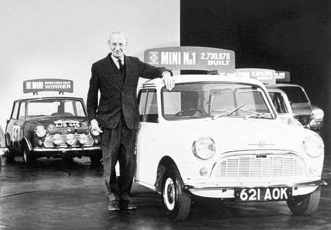 Sir Alec Issigonis and MARK I MINI (1959)