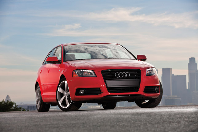 2012 Audi A3 2.0 TFSI S line Front Angle