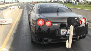 AMS Nissan GT-R - Wolrd Record - 1/4 mile in 8.63 seconds [HD video]