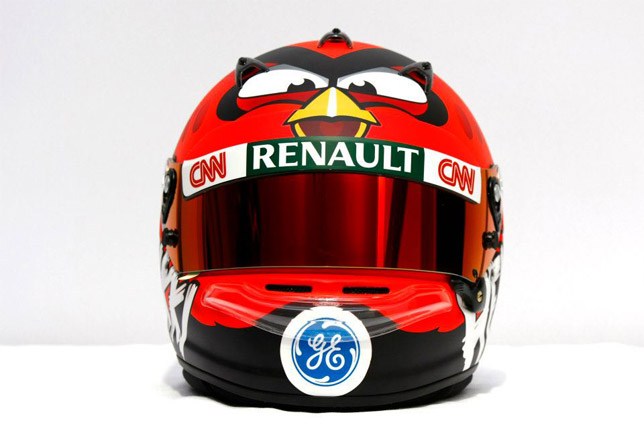 Heikki Kovalainen Angry Birds Helmet