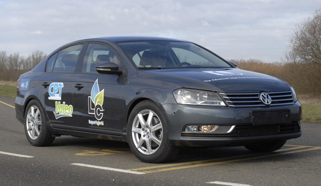 Volkswagen Passat 1.4-litre TSI model with LC Super Hybrid Technology