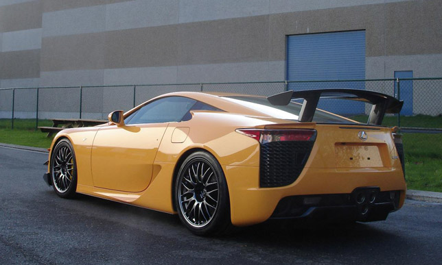 2012 Lexus LFA Sportscar With Nuerburgring Package