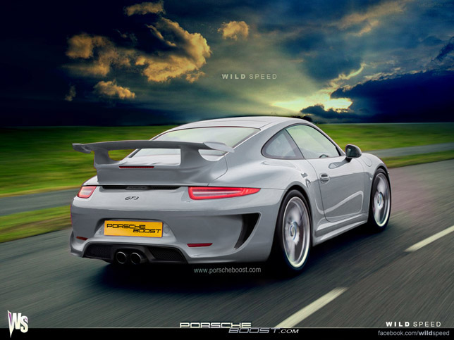 2014 Porsche 911 GT3 render