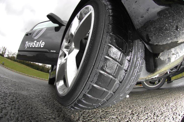 The air pressure in your tires should be at the manufacturer's recommended levels