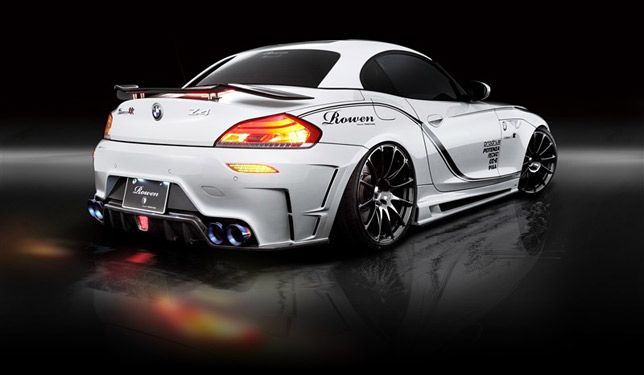 Rowen BMW Z4 White Wolf RR Rear Angle