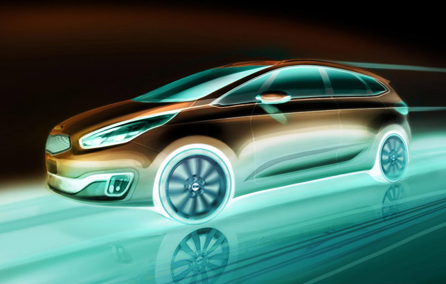 2013 Kia Carens Teaser