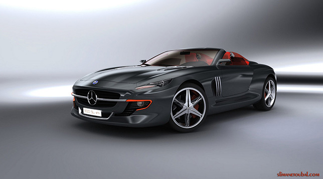 2015 Mercedes-Benz 300SL Roadster Concept by Slimane Toubal  