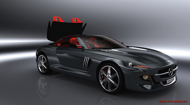 2015 Mercedes-Benz 300SL Roadster Concept by Slimane Toubal  