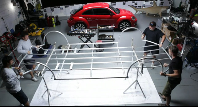 Volkswagen Beetle Shark Observation Cage