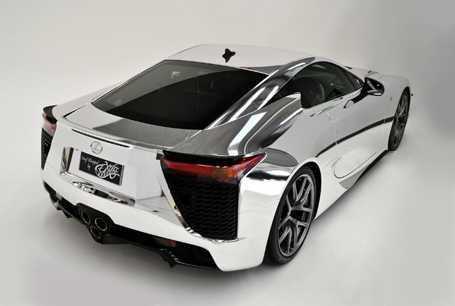 Chrome Lexus LFA