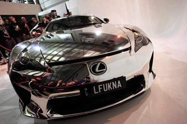 Chrome Lexus LFA