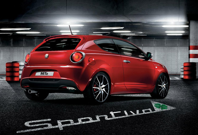 Alfa Mito Sportiva - Rear View