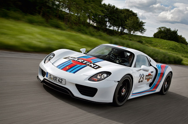 Martini Porsche 918 Spyder