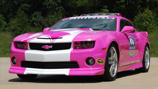 Pink Chevrolet Camaro Helps Raise Breast Cancer Awareness 