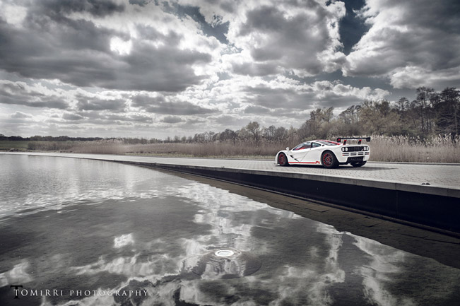 McLaren Bespoke Project 8 - Rear Angle