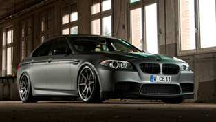 The noble Stealth Fighter: Manhart BMW M5 MH5 S Biturbo  