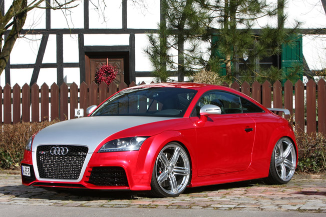 Audi TT RS In Chrome Red Delivers 501 HP