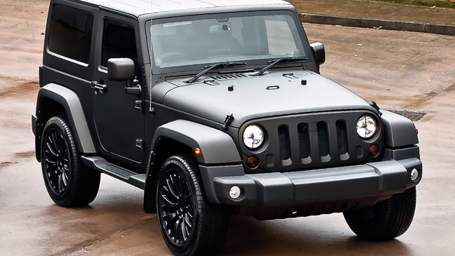 Ultimate Athlete's Car: Kahn Jeep Wrangler In Matt Grey Ultimate Athlete's Car: Kahn Jeep Wrangler In Matt Grey