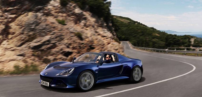 2013 Lotus Exige S Roadster - side view