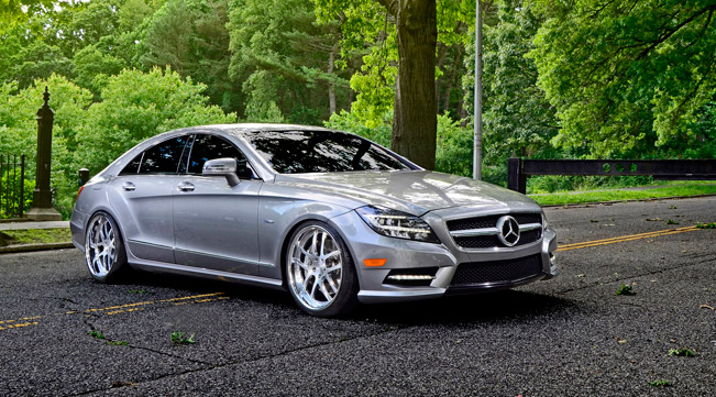 D2Forged Mercedes-Benz CLS-550 FMS08 - Front Angle