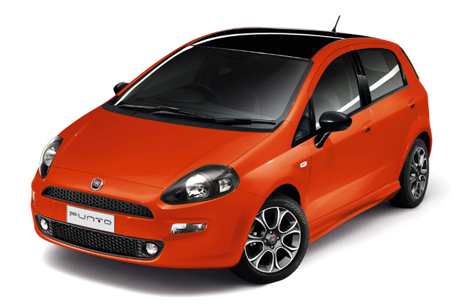 2014 Fiat Punto - Front Angle