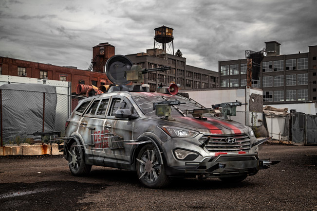 Hyundai Santa Fe Zombie Survival Machine