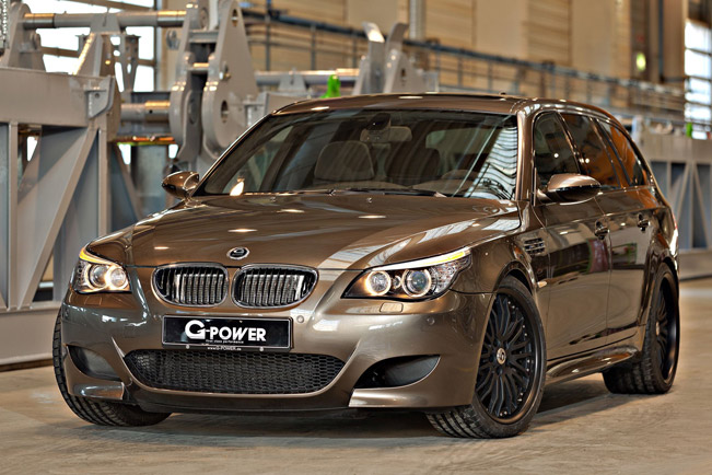 G-Power Hurricane RR BMW M5 E61 Touring - Front Angle