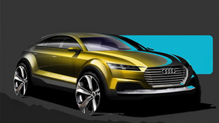 Audi Teases TT-Based Crossover Concept Ahead Of Beijing Debut