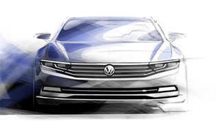 2015 Volkswagen Passat Revealed In Sketches  