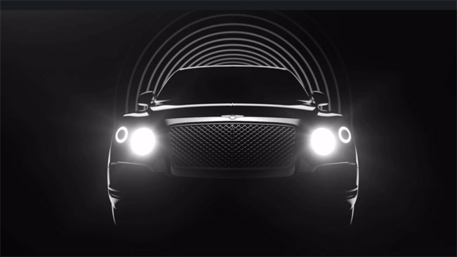 Bentley Suv  Teaser